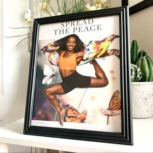 Editorial Collage Wall Art Simone Biles Spread The Peace Gymnast Aesthetic